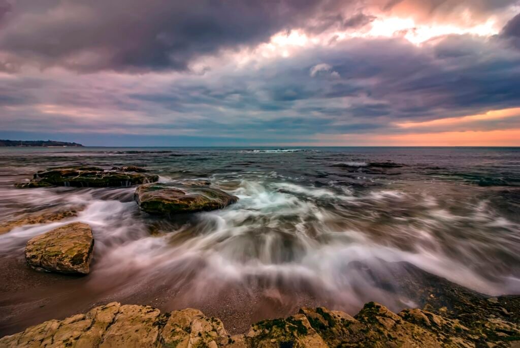 long exposure seascape