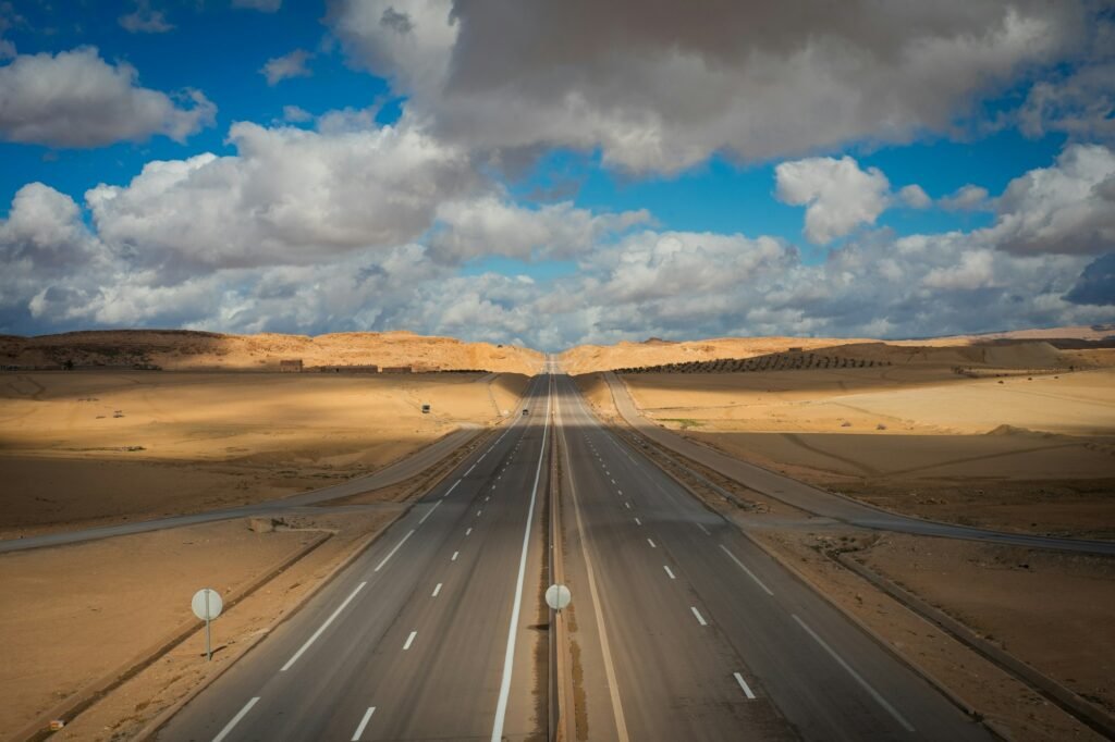 highway in desert